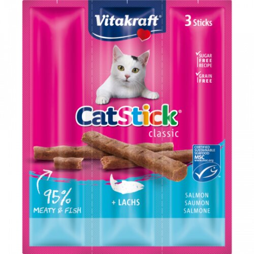 Vitak.Cat-Stick Lachs/For.3x6g