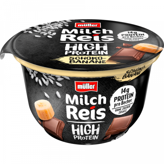 Müller Milchreis High Protein Schoko-Banane 180g
