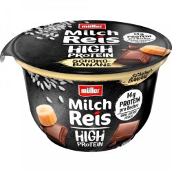 Müller Milchreis High Protein Schoko-Banane 180g