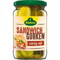 Kühne Sandwich Gurken 330g