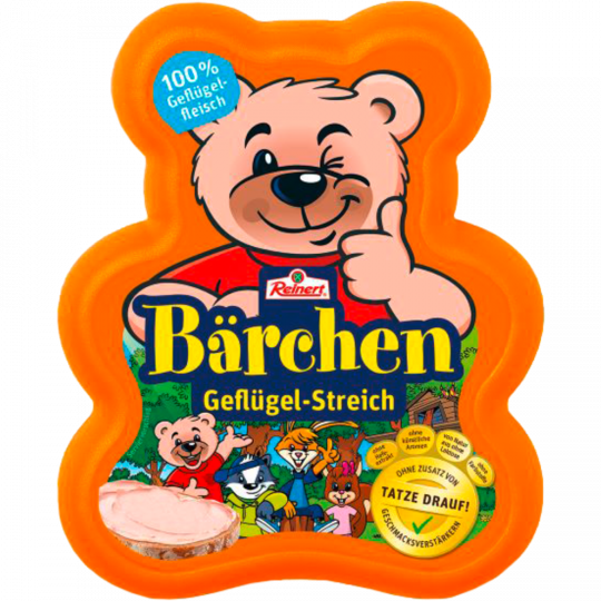 Reinert Bärchen-Streich Geflügel 125g