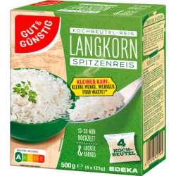 Gut & Günstig Langkornreis Kochbeutel 500g