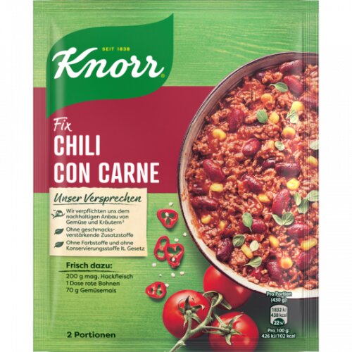 Knorr Fix Chili con Carne 33g