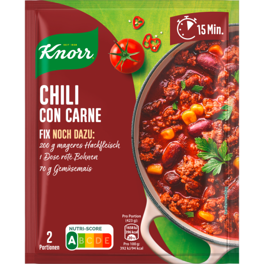 Knorr Fix Chili con Carne 33g