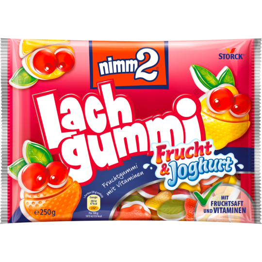 Nimm 2 Lachgummi Frucht & Joghurt 250g