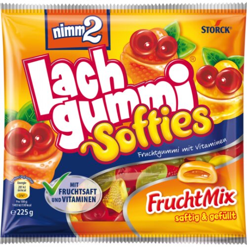nimm2 Lachgummi Softies FruchtMix 225g