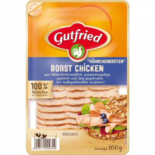 Gutfried Roast Chicken Braten 100g