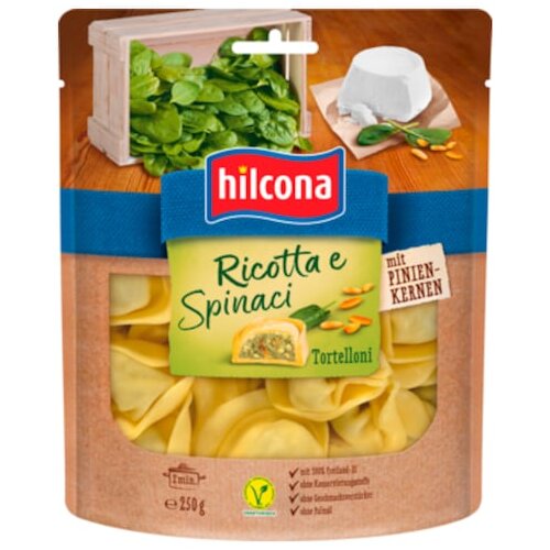 Hilcona Tortelloni Ricotta mit Spinat 250g