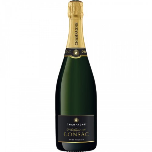 Philippe de Lonsac Champagner Brut Premium 0,75l
