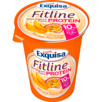 Exquisa Fitline Quark Protein Pfirsich Maracuja 400g