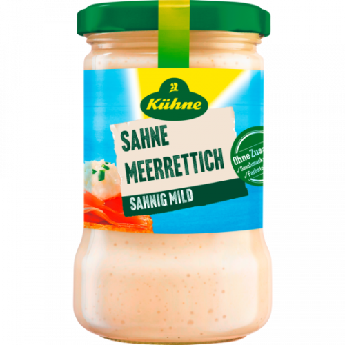 Kühne Sahne Meerrettich 250g