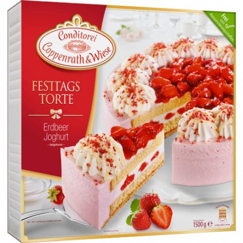 Coppenrath & Wiese Festtagstorte Erdbeer Joghurt Torte 1500g