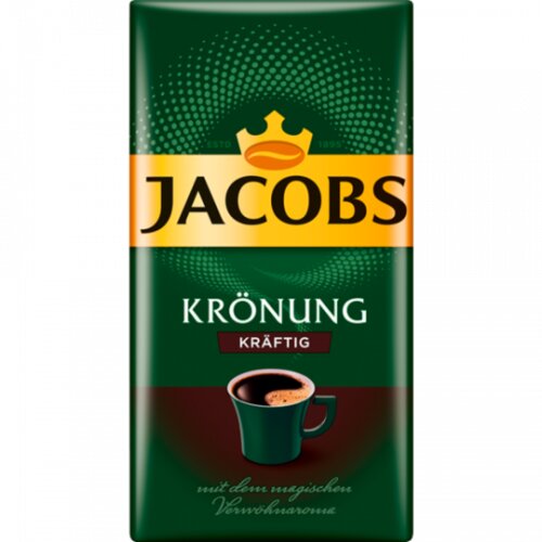 Jacobs Krönung Kaffee gemahlen kräftig 500g