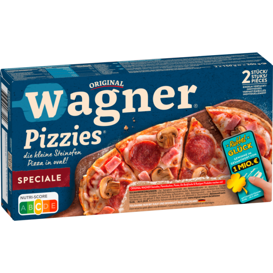 Wagner Steinofen Pizzies Speciale 2x150g