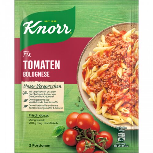 Knorr Fix Tomaten Bolognese 46g
