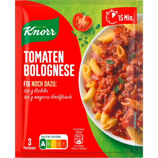 Knorr Fix Tomaten Bolognese 46g