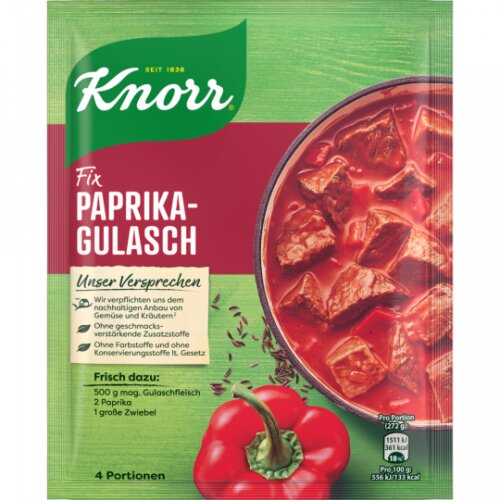 Knorr Fix Papr.Gulasch Ung.48g