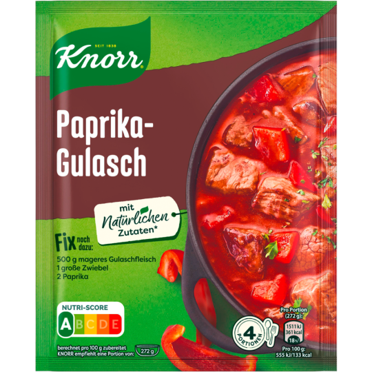 Knorr Fix Paprika-Gulasch 48g