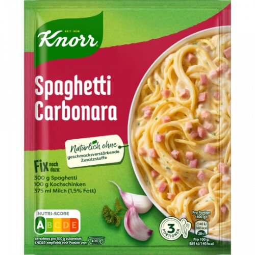 Knorr Fix Spaghetti a.Carb.36g