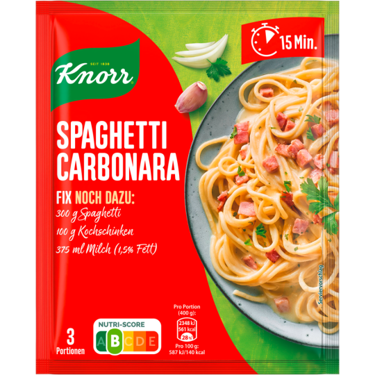 Knorr Fix Spaghetti alla Carbonara 36g