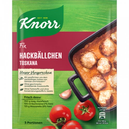 Knorr Fix Hackbällch.Tosk.39g