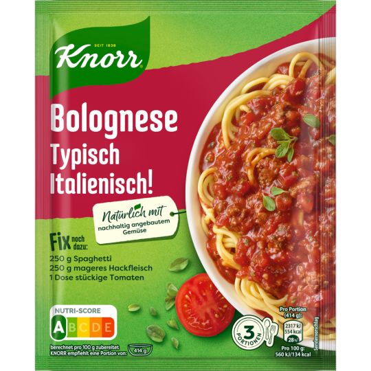 Knorr Fix Bolognese Typisch Italienisch! 42g