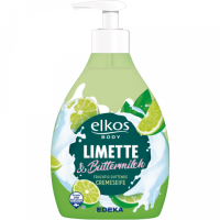 Elkos Flüssige Seife  Buttermlich & Limette 500ml
