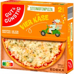 G&G Stein.Pizza 4 Käse 2x340g