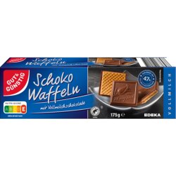 Gut & Günstig Schoko Waffeln Vollmilch 175g