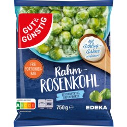 Gut & Günstig Rahm-Rosenkohl 750g