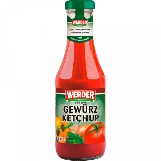 Werder Tomaten Gewürzketchup 450ml