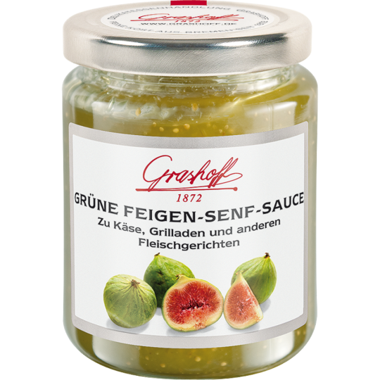 Grashoff Feigen-Senfsauce grün 200ml