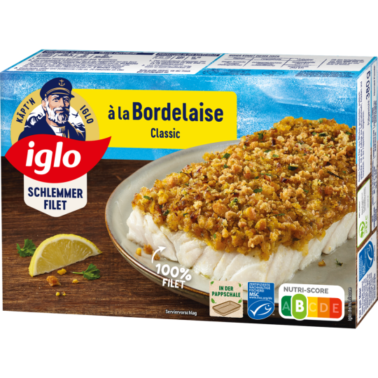Iglo Schlemmmerfilet Bordelaise Classic 380g