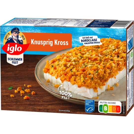 Iglo Schlemmerfilet Bordelaise Knusper 380g