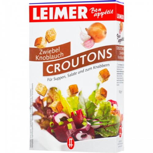 Leimer Croutons Zwiebel Knoblauch 100g
