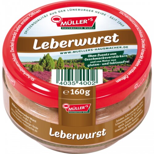 Müllers Leberwurst 160g