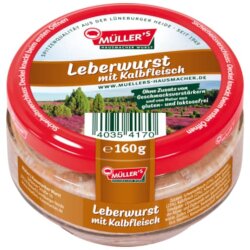 Müllers Kalbsleberwurst 160g