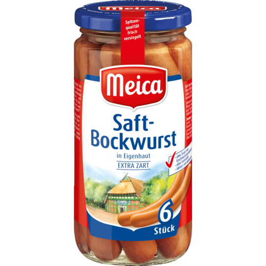 Meica Saft-Bockwurst 6er extra zart