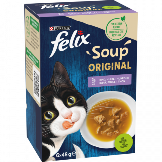Felix Soup Vielfalt gemischte Vielfalt 6x48g