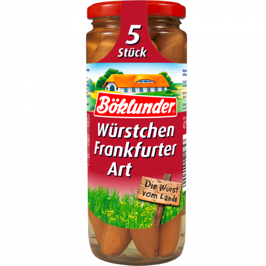 Böklunder Frankfurter Art Würstchen 5er
