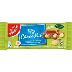 Gut & Günstig Edel Alpenrahm Nuss 200g