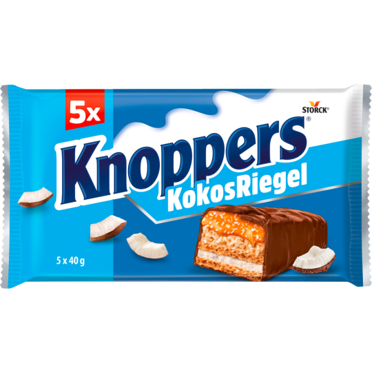 Knoppers Riegel Kokos 5x40g