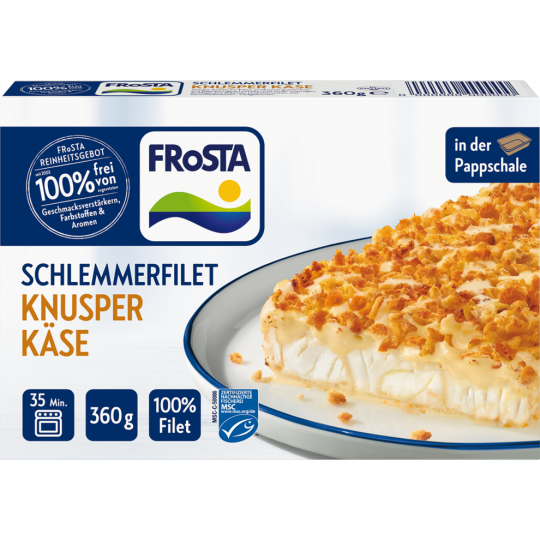 Frosta Schlemmerfilet Käse 360g