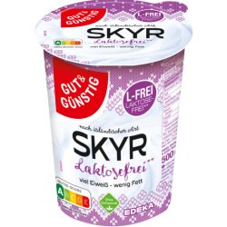 Gut & Günstig Skyr Natur laktosefrei 500g