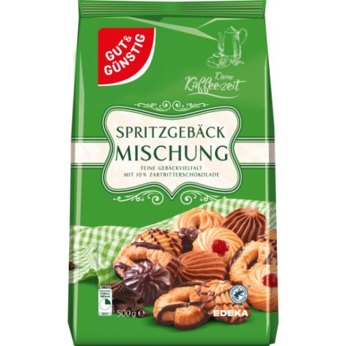 Gut & Günstig Spritzgebäckmischung 500g