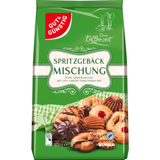 Gut & Günstig Spritzgebäckmischung 500g
