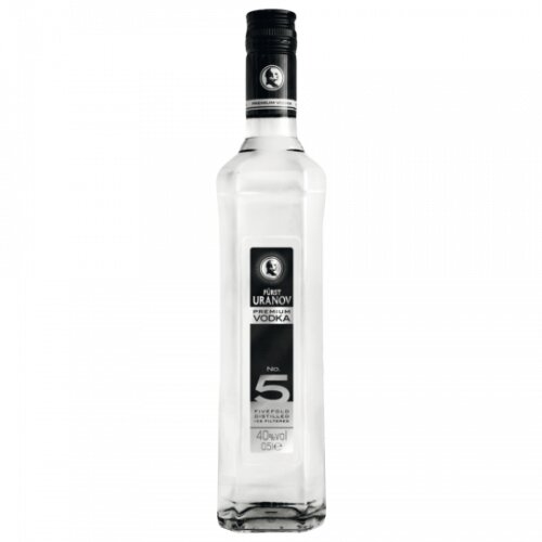 FÜRST URANOV Premium Wodka No.5 40% 0,5l