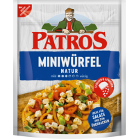 Patros Miniwürfel Natur 45%135g