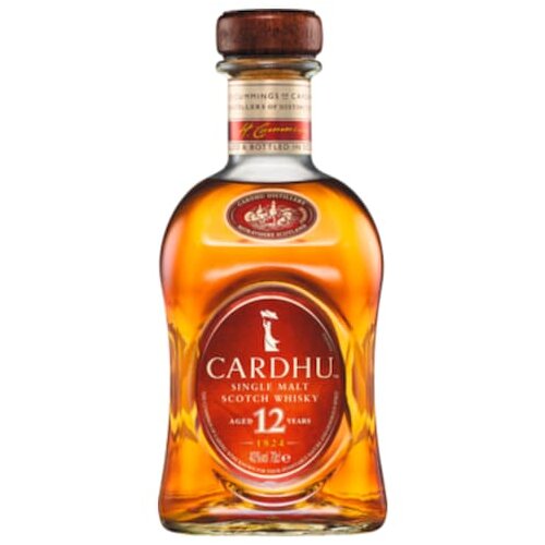 Cardhu Single Malt Scotch Whisky 12 Years 40% 0,7l