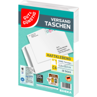 Gut & Günstig Versandtaschen DIN C4 weiß 10ST